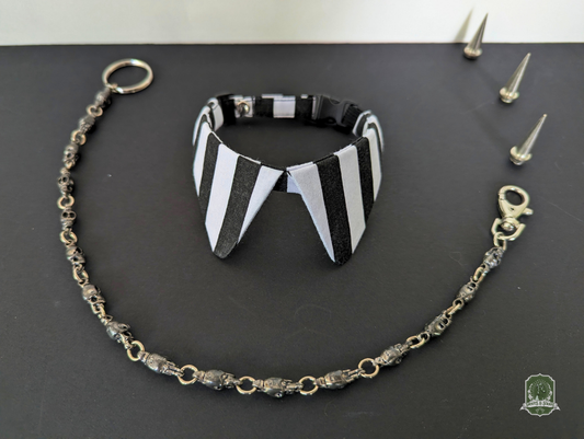 Black & White Stripes | Cat Collar