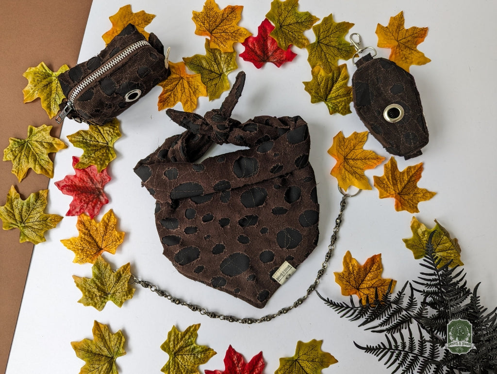 Ragged Brown | Tie On Bandana