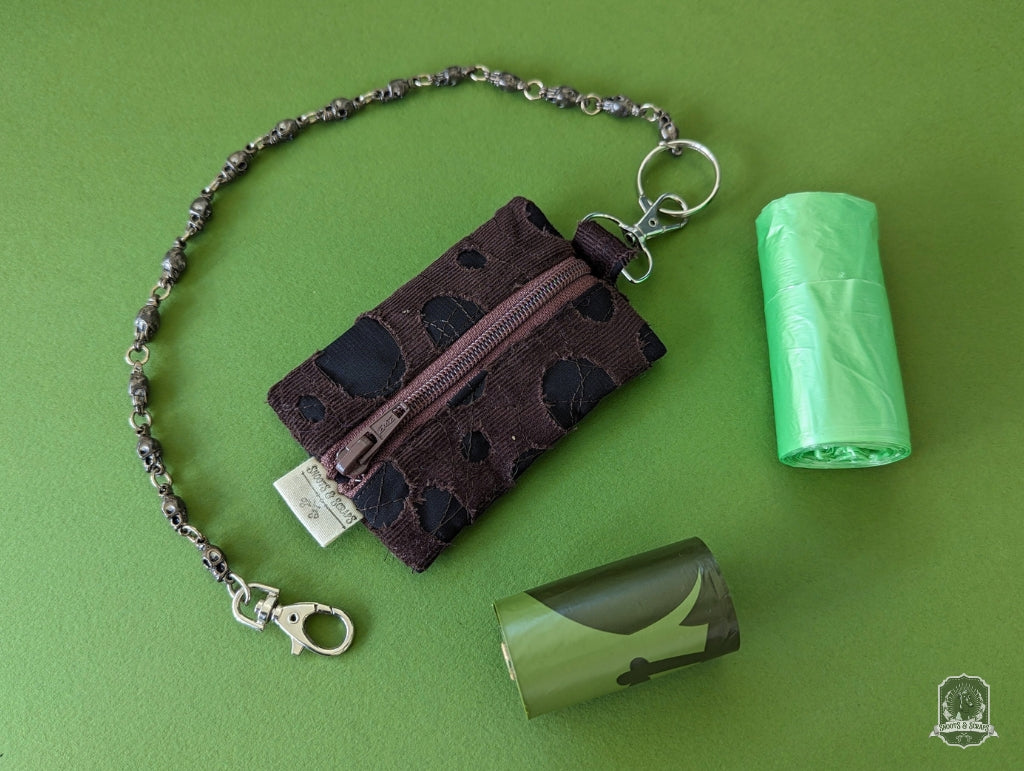 Poo Bag Holders | Ragged Brown