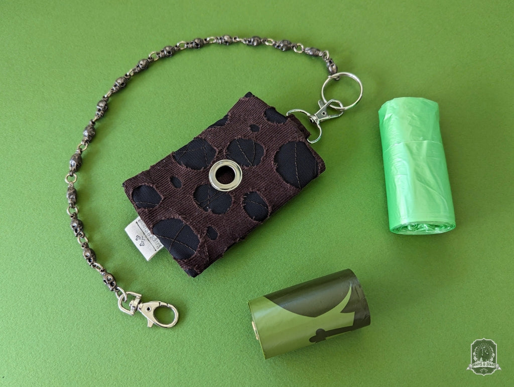 Poo Bag Holders | Ragged Brown