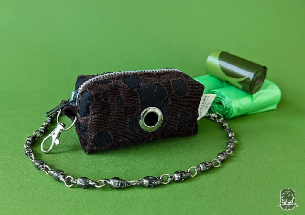 Deluxe | Poo Bag Holder | Ragged Brown