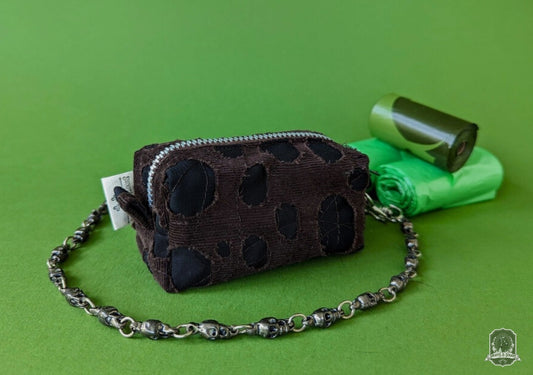 Deluxe | Poo Bag Holder | Ragged Brown