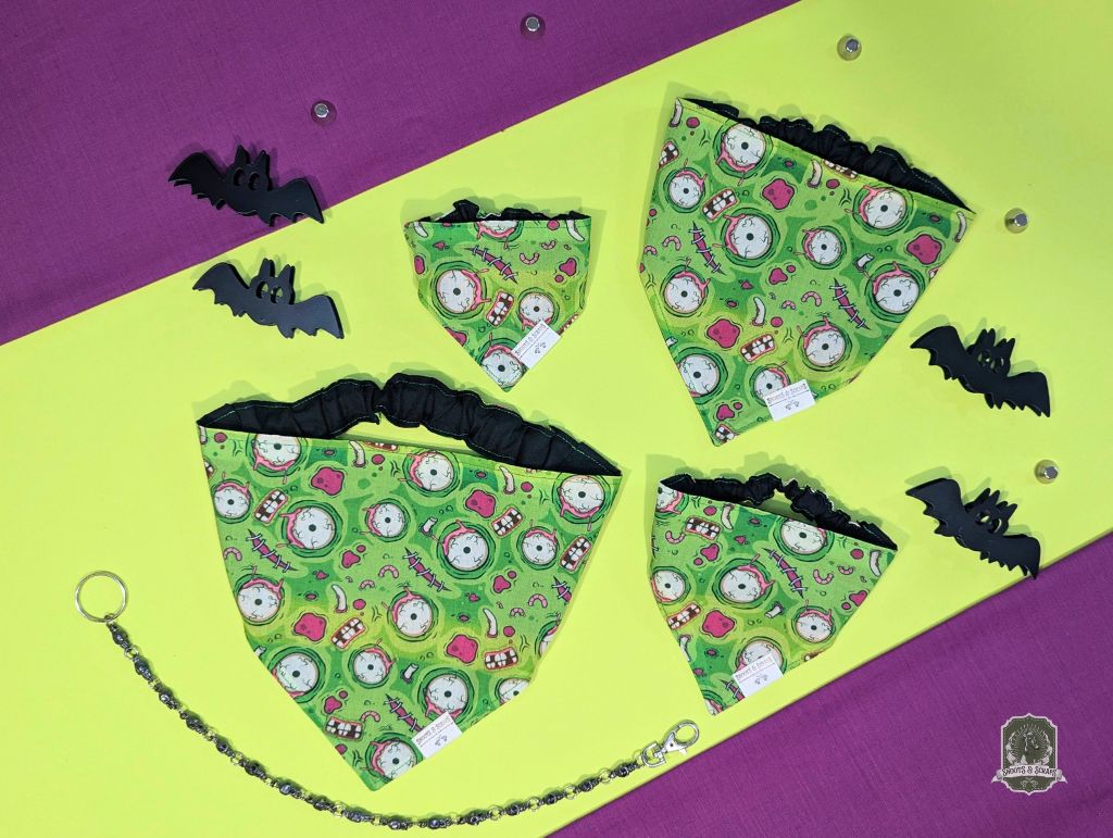 Zombies | Elastic Dog Bandana