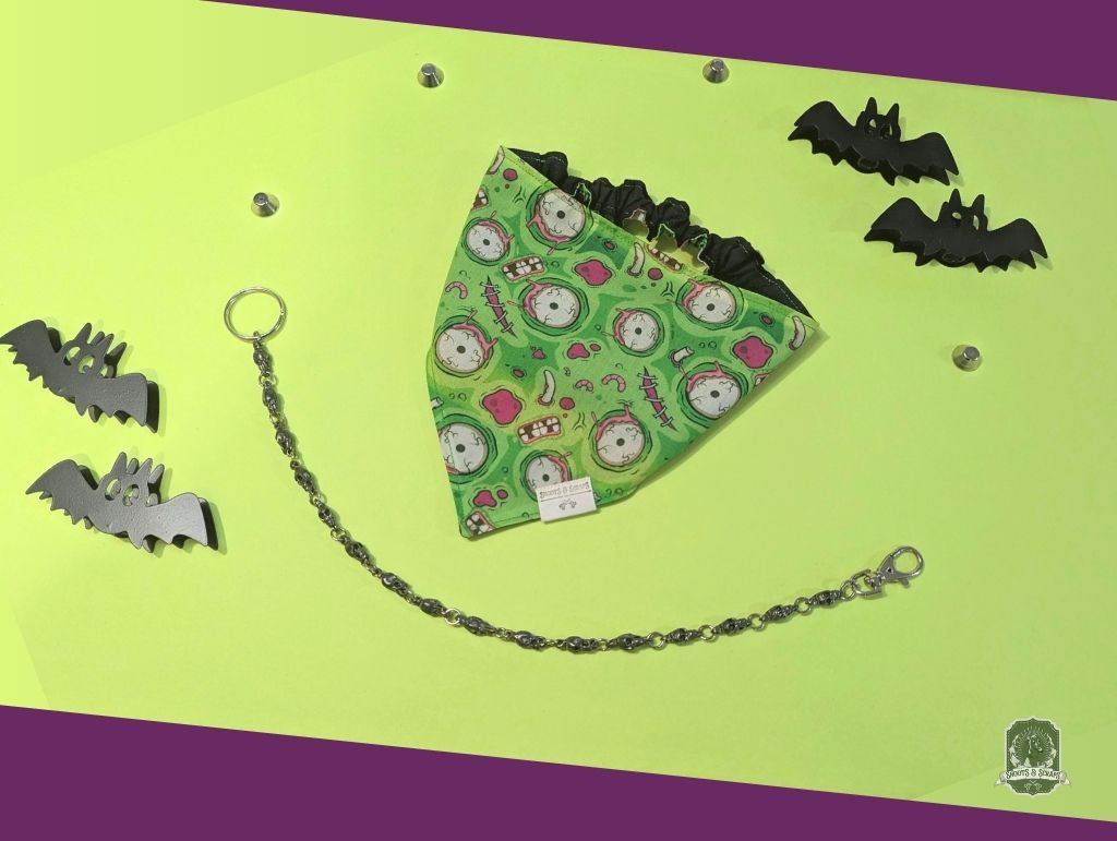 Zombies | Elastic Dog Bandana