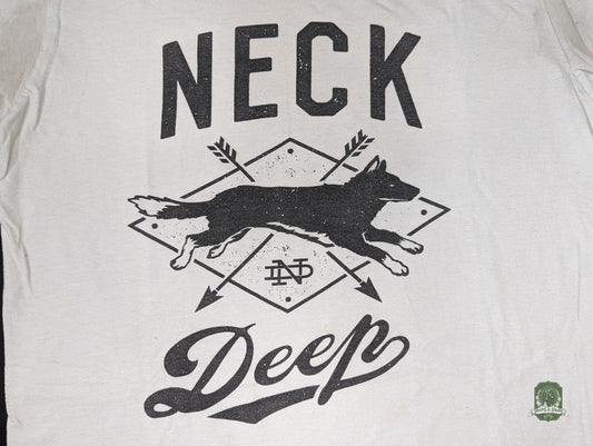 Pick your size | Neck Deep Dog Band Tee | Made To Order