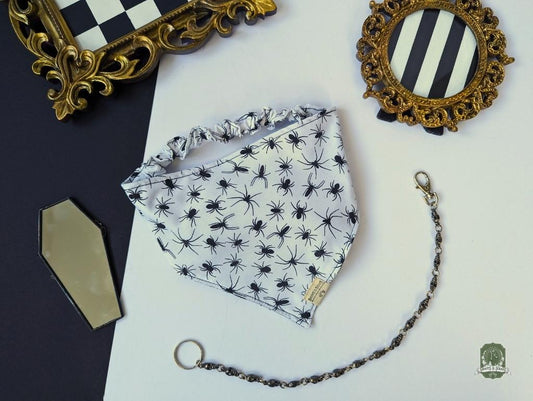 Spiders | Elastic Dog Bandana