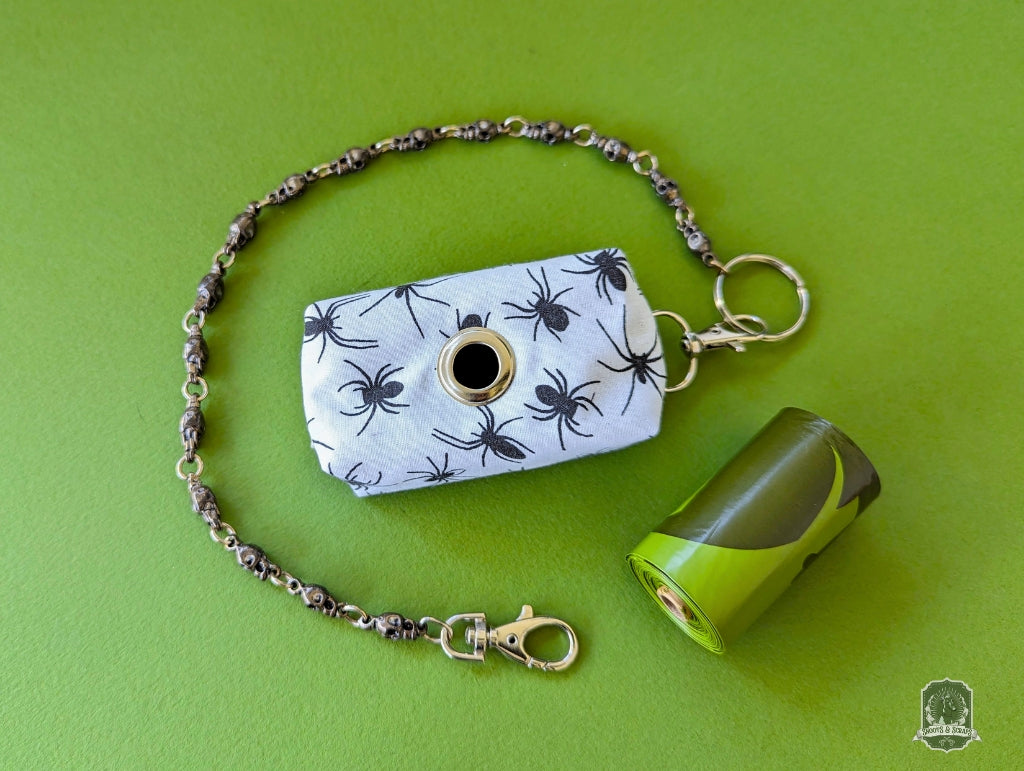 Mini | Poo Bag Holder | Spiders
