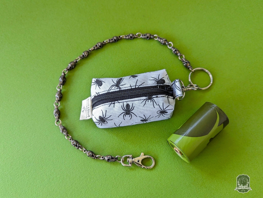 Mini | Poo Bag Holder | Spiders