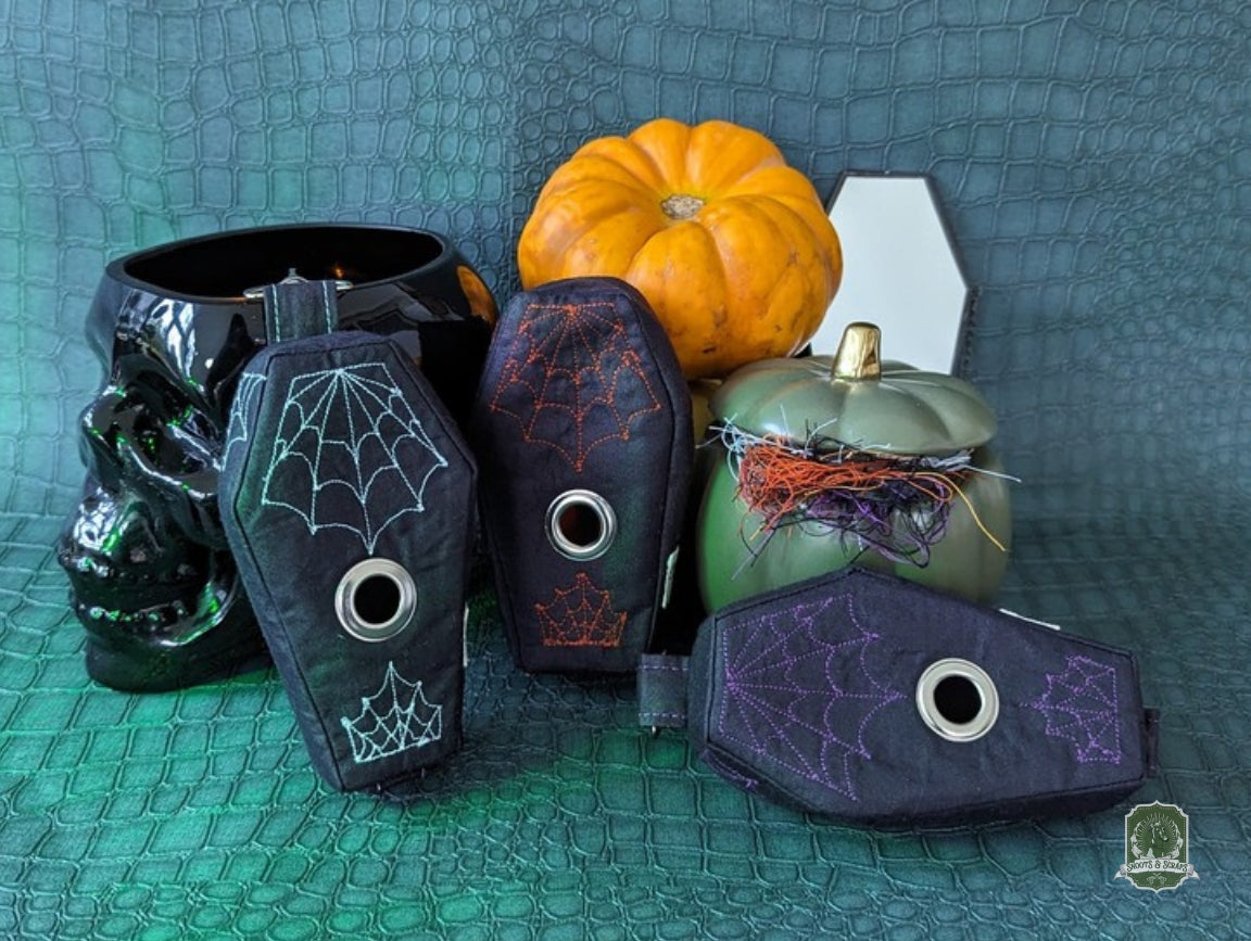 The Coffin | Poo Bag Holders | Spiderwebs
