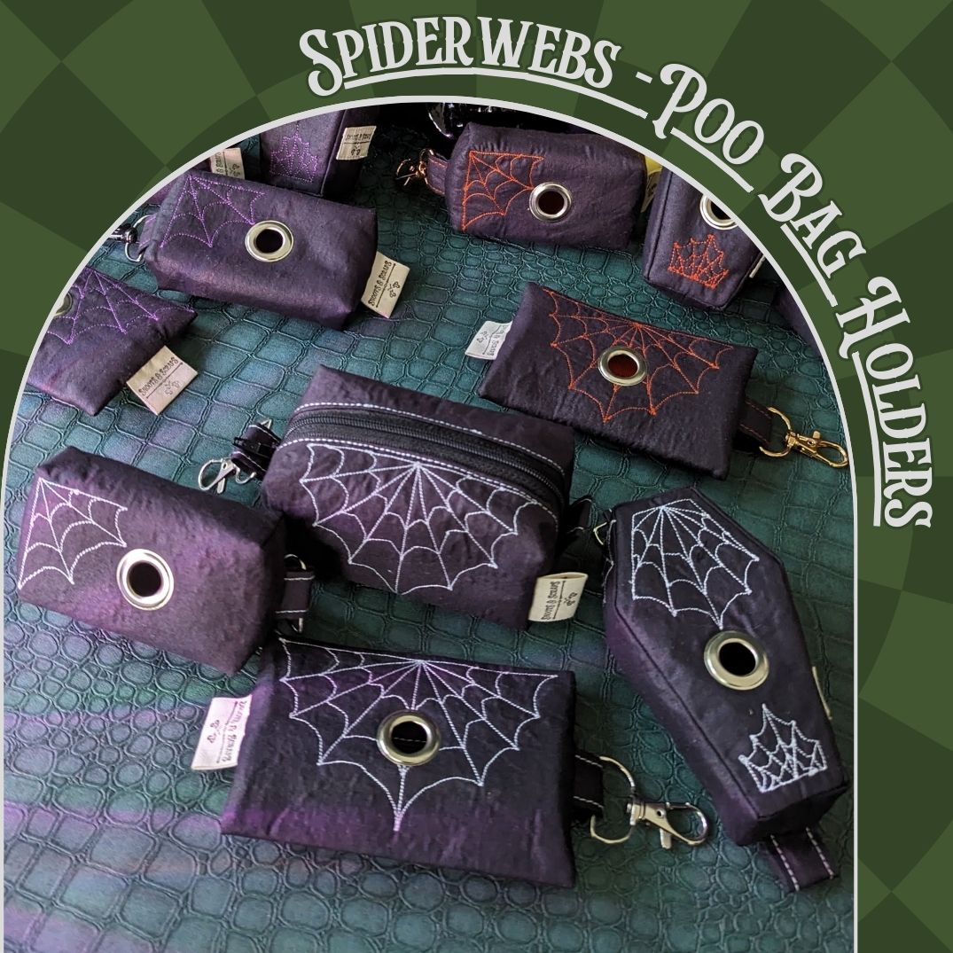 Poo Bag Holders | Spiderwebs