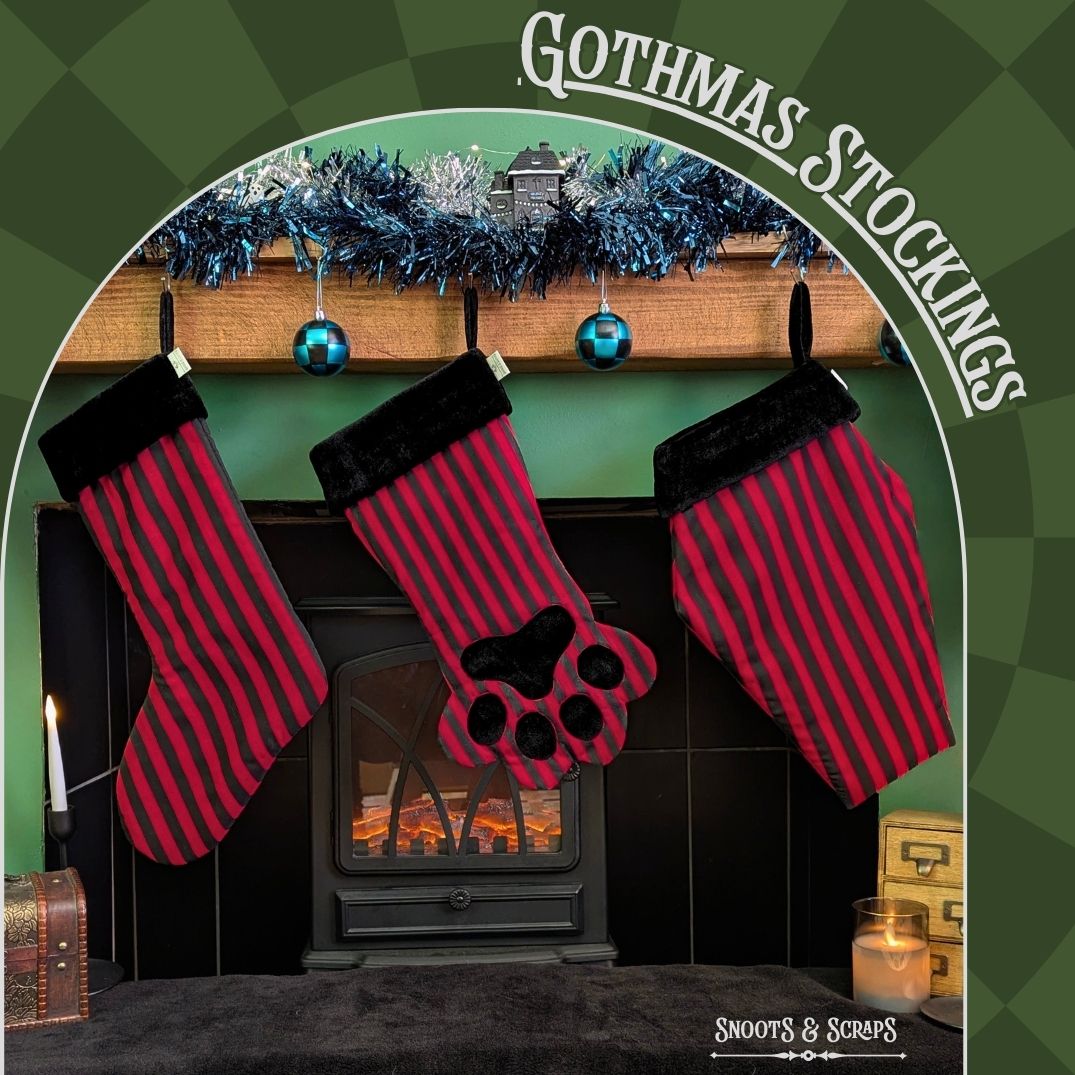 Gothmas Stockings | Halloween & Christmas Stockings