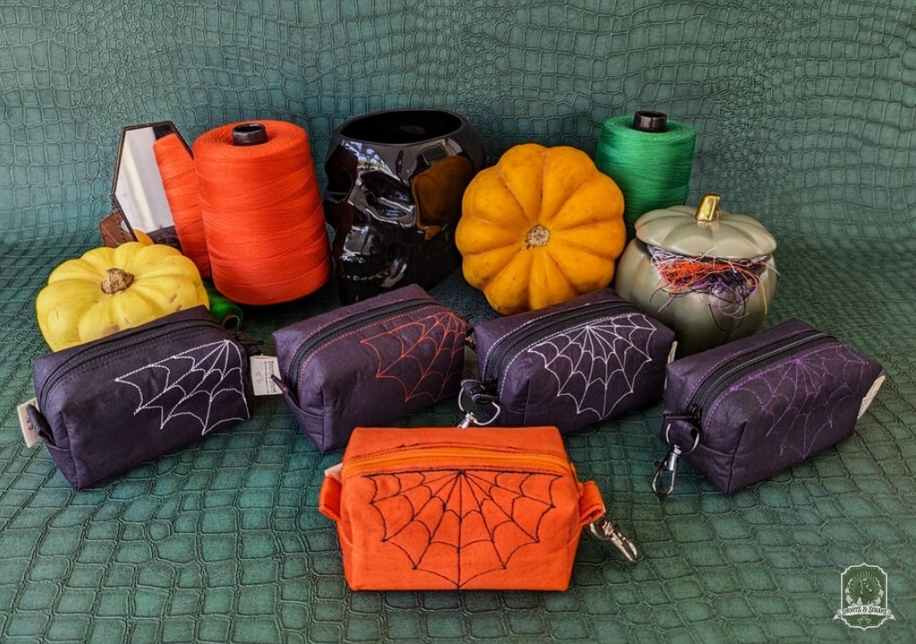 Deluxe | Poo Bag Holders | Spiderwebs