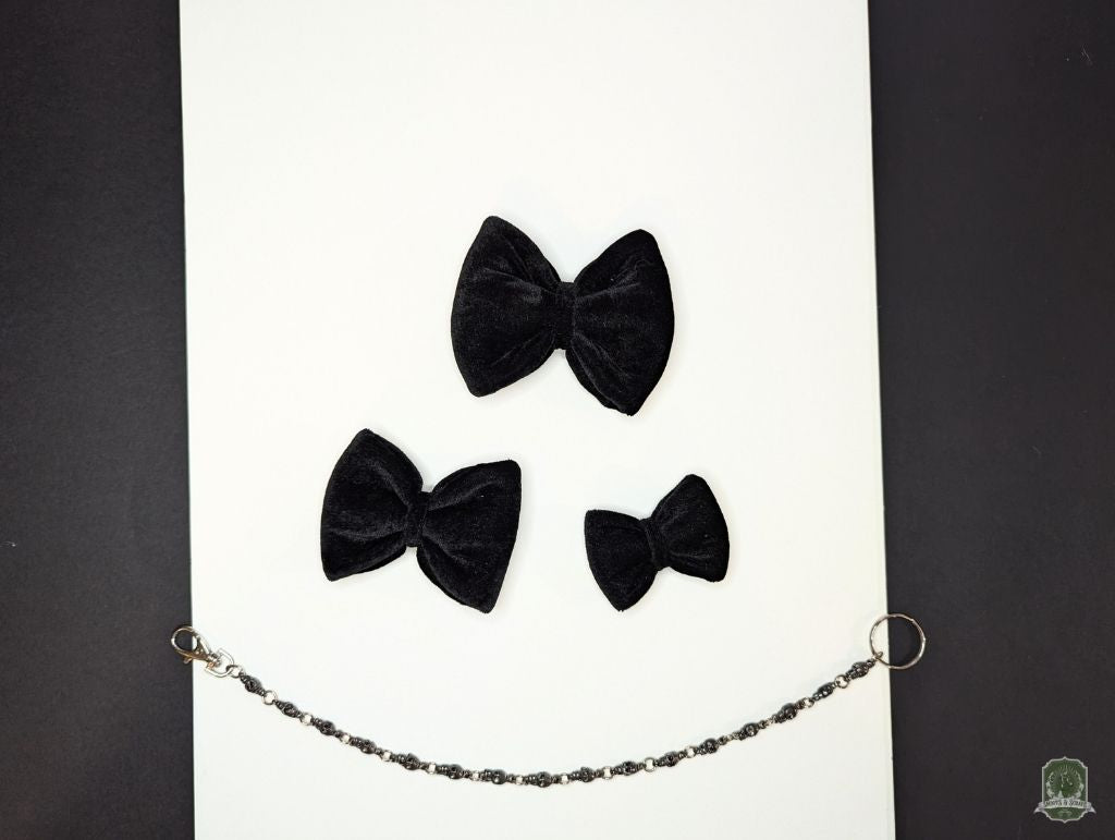 Black Velvet | Pet Bow Tie