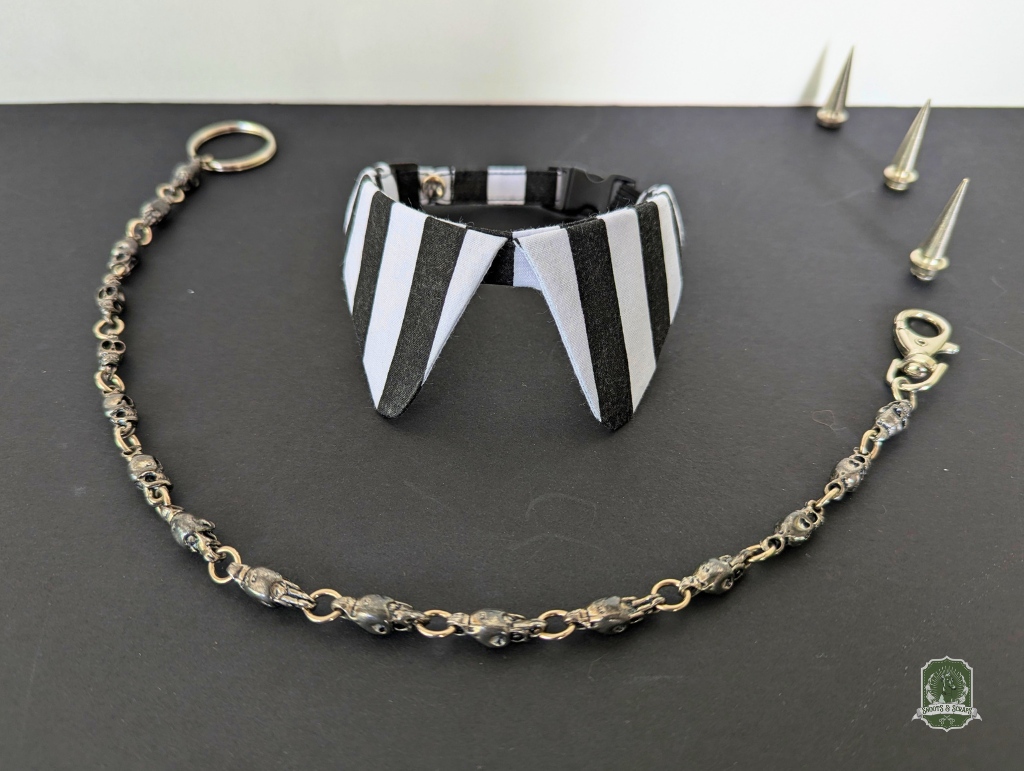 Black & White Stripes | Cat Collar