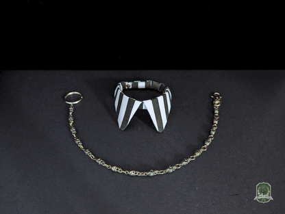 Black & White Stripes | Cat Collar