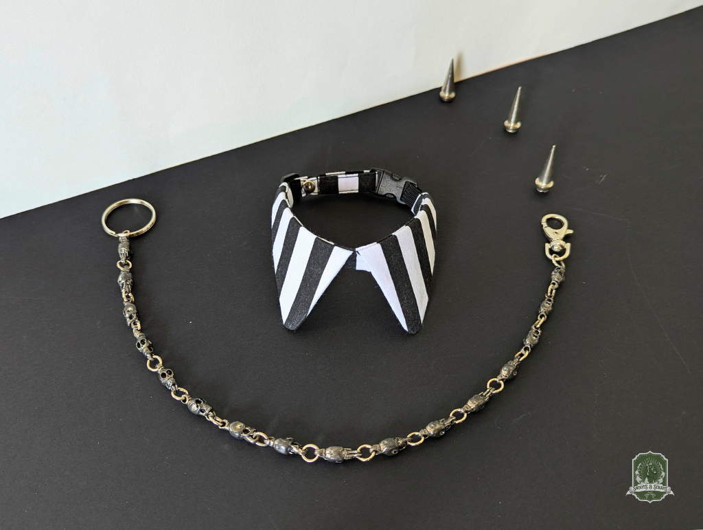 Black & White Stripes | Cat Collar