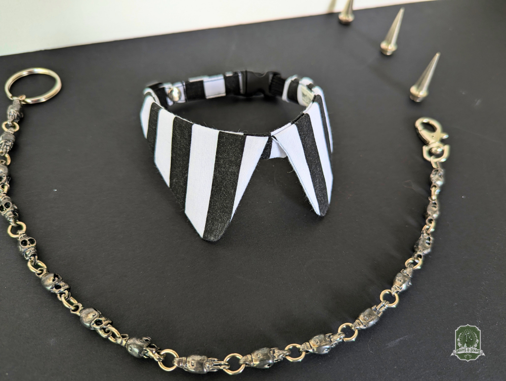 Black & White Stripes | Cat Collar