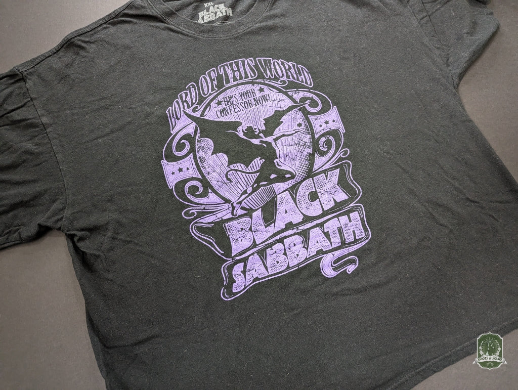 Pick your size | Black Sabbath Dog Band Tee | Made To Order