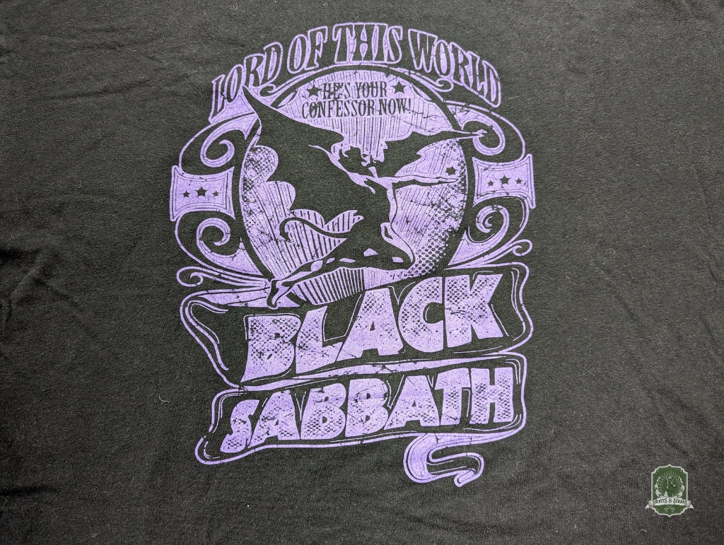 Pick your size | Black Sabbath Dog Band Tee | Made To Order