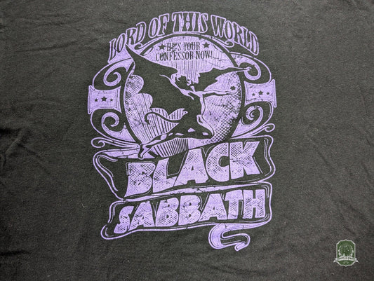 Pick your size | Black Sabbath Dog Band Tee | Made To Order