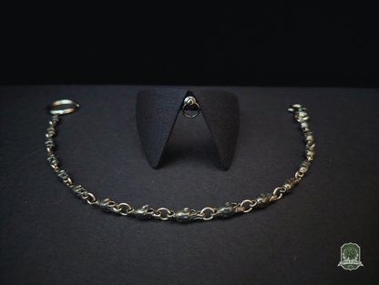 Pure Black with O-Ring Studs | Cat Collar