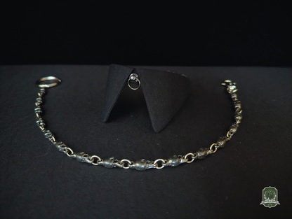 Pure Black with O-Ring Studs | Cat Collar
