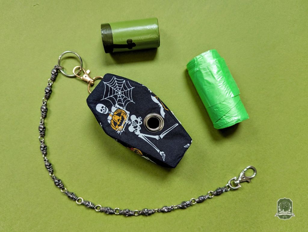 The Coffin | Pumpkin Skeletons | Poo Bag Holder