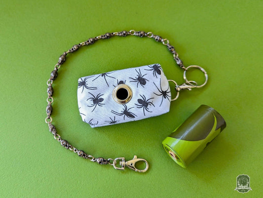 Mini | Poo Bag Holder | Spiders