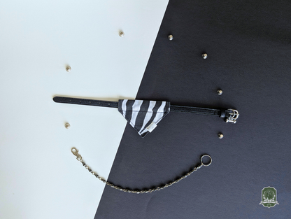 Zebra | Slide On Collar Bandana